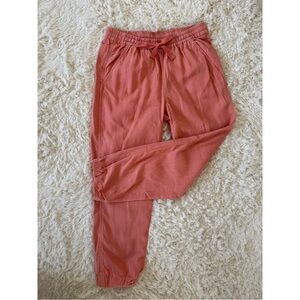 J. Crew | Point Sur Linen Pants in Salmon